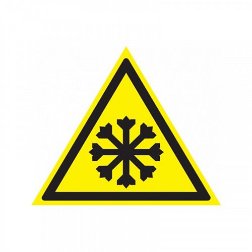 Знак W17. &amp;quot;Осторожно.Холод&amp;quot;