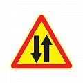 Временный знак 1.21 "Двустороннее движение"